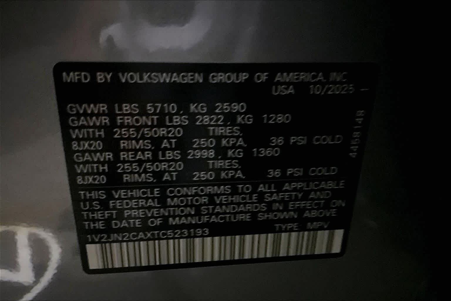 New 2026 Volkswagen Atlas SE image 18