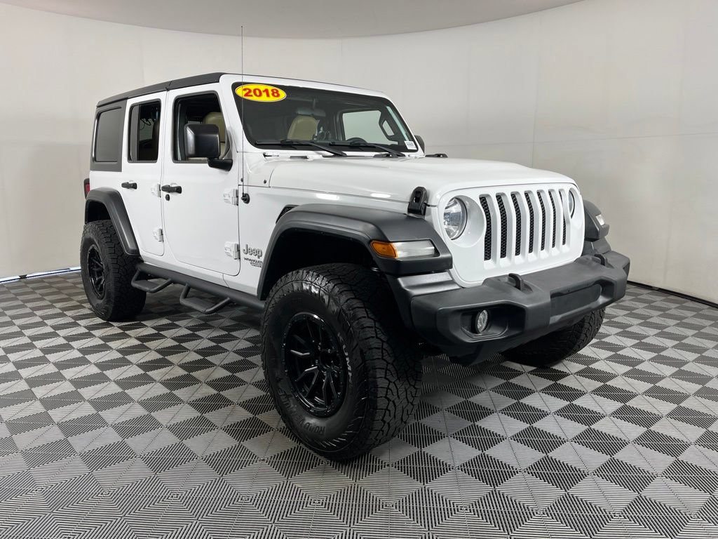 Used 2018 Jeep Wrangler Unlimited Sport S AWD/4WD image 6