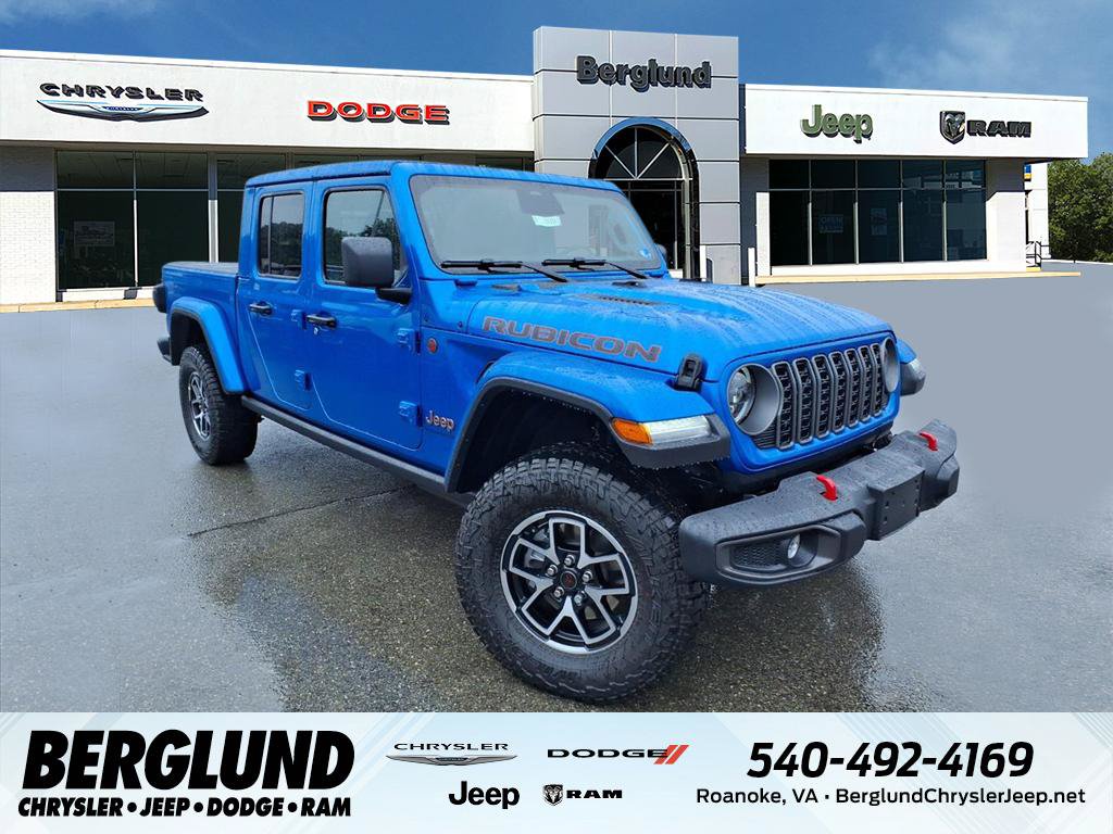 New 2026 Jeep Gladiator Rubicon w/ Steel Power Dome Hood Package