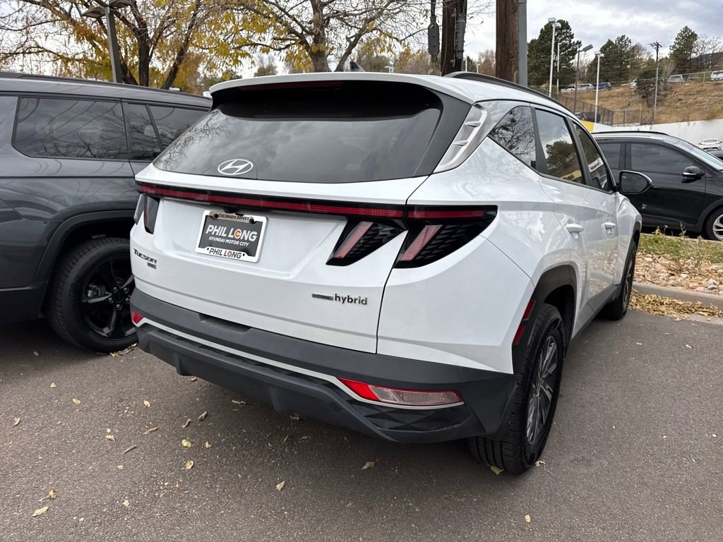 Used 2022 Hyundai Tucson Blue image 12