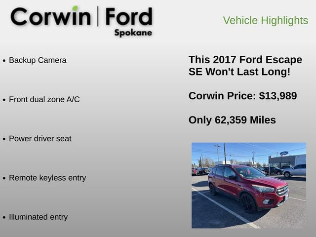 Used 2017 Ford Escape SE w/ SE Sport Appearance Package image 6