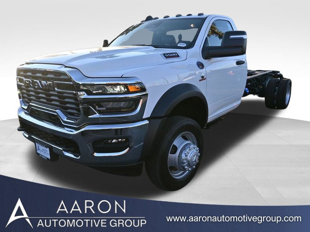 New 2026 RAM 5500 Tradesman w/ Chrome Appearance Group