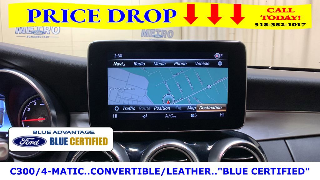 Used 2018 Mercedes-Benz C 300 4MATIC Cabriolet image 31