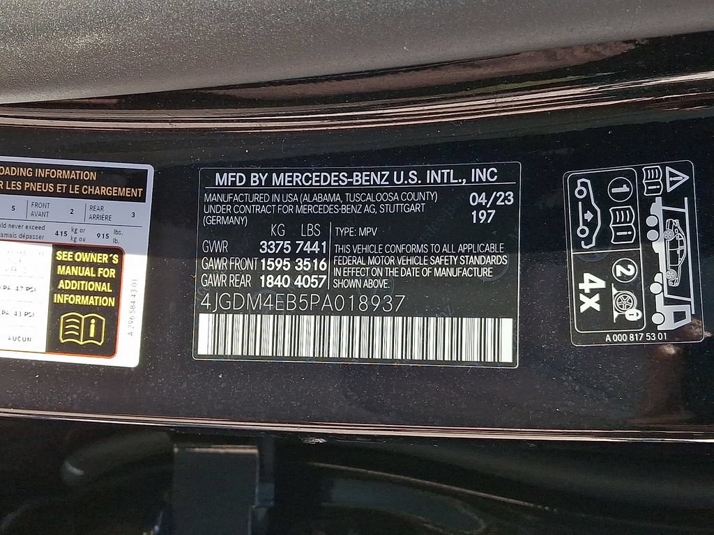 Used 2023 Mercedes-Benz EQS 580 4MATIC SUV image 28