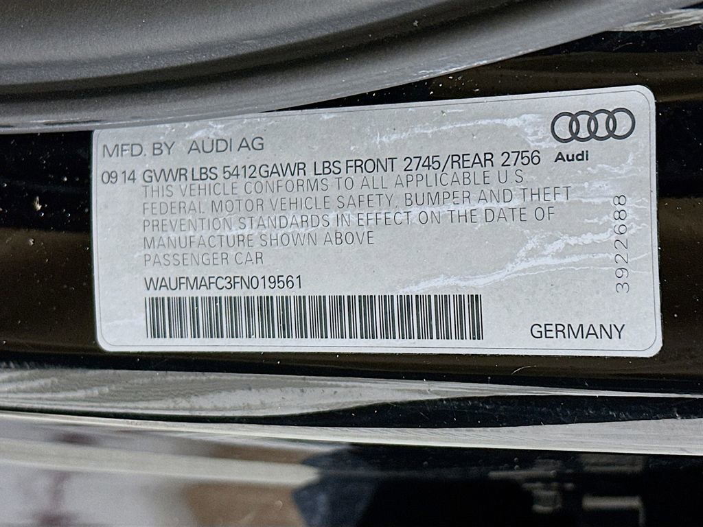 Used 2015 Audi A6 TDI Premium Plus w/ Warm Weather Package AWD/4WD image 27