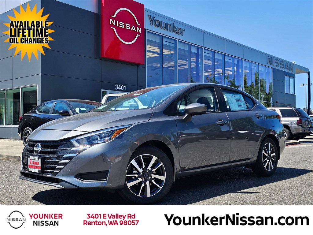 New 2025 Nissan Versa SV w/ Trunk Package