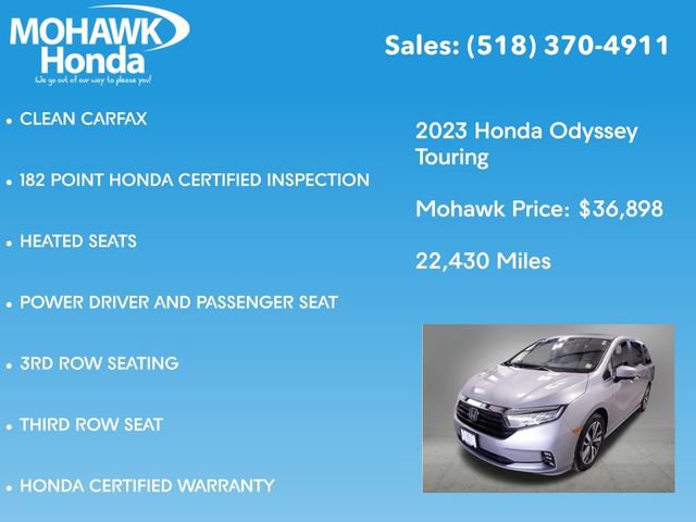 Used 2023 Honda Odyssey Touring image 16
