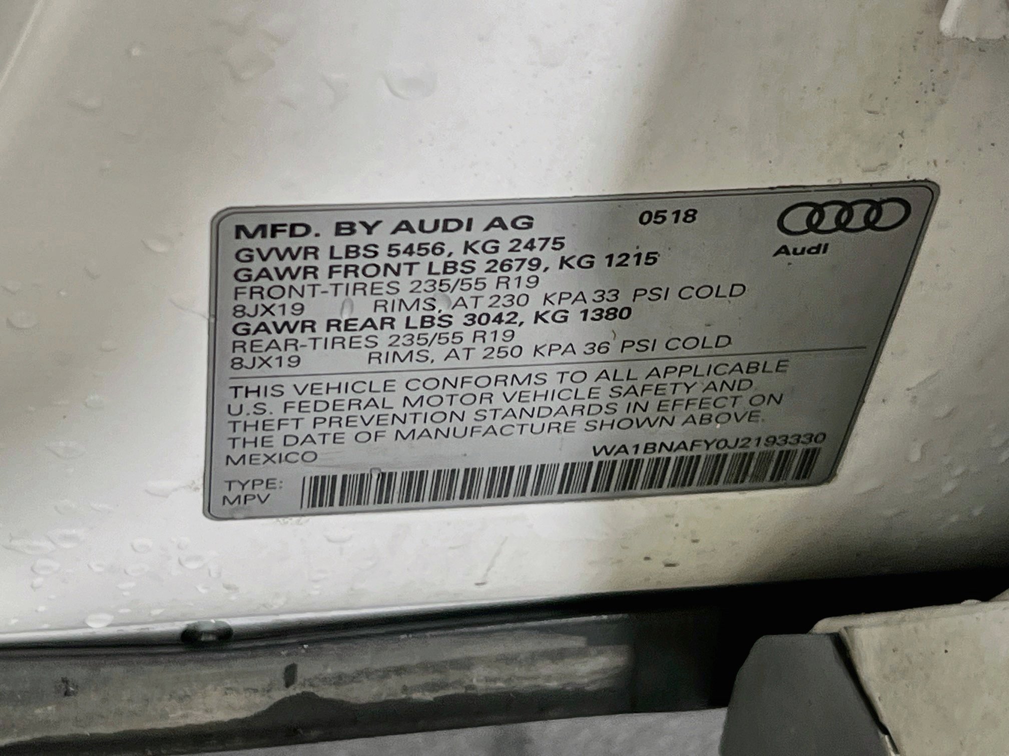 Used 2018 Audi Q5 2.0T Premium Plus w/ Premium Plus Package AWD/4WD image 33
