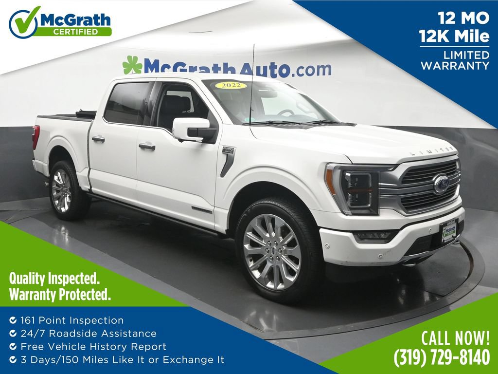 Used 2022 Ford F150 Limited AWD/4WD image 1