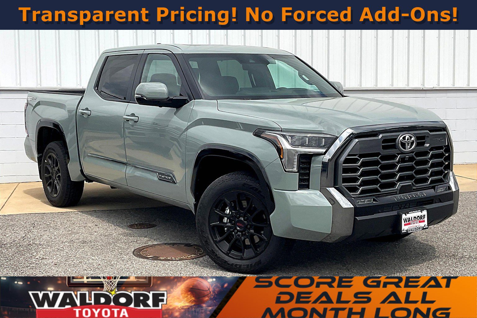 New 2025 Toyota Tundra Platinum image 1