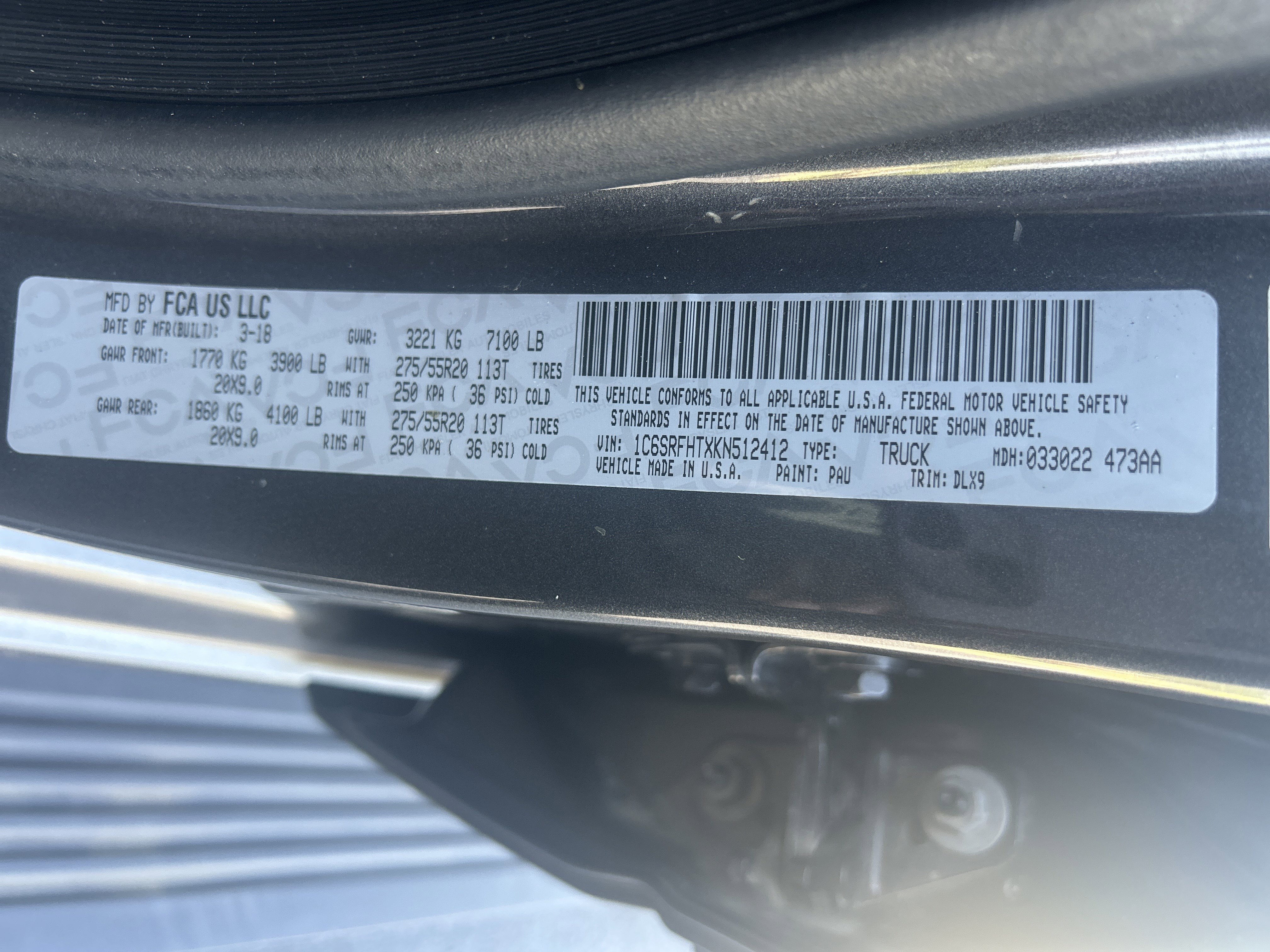 Used 2019 RAM 1500 Limited image 36