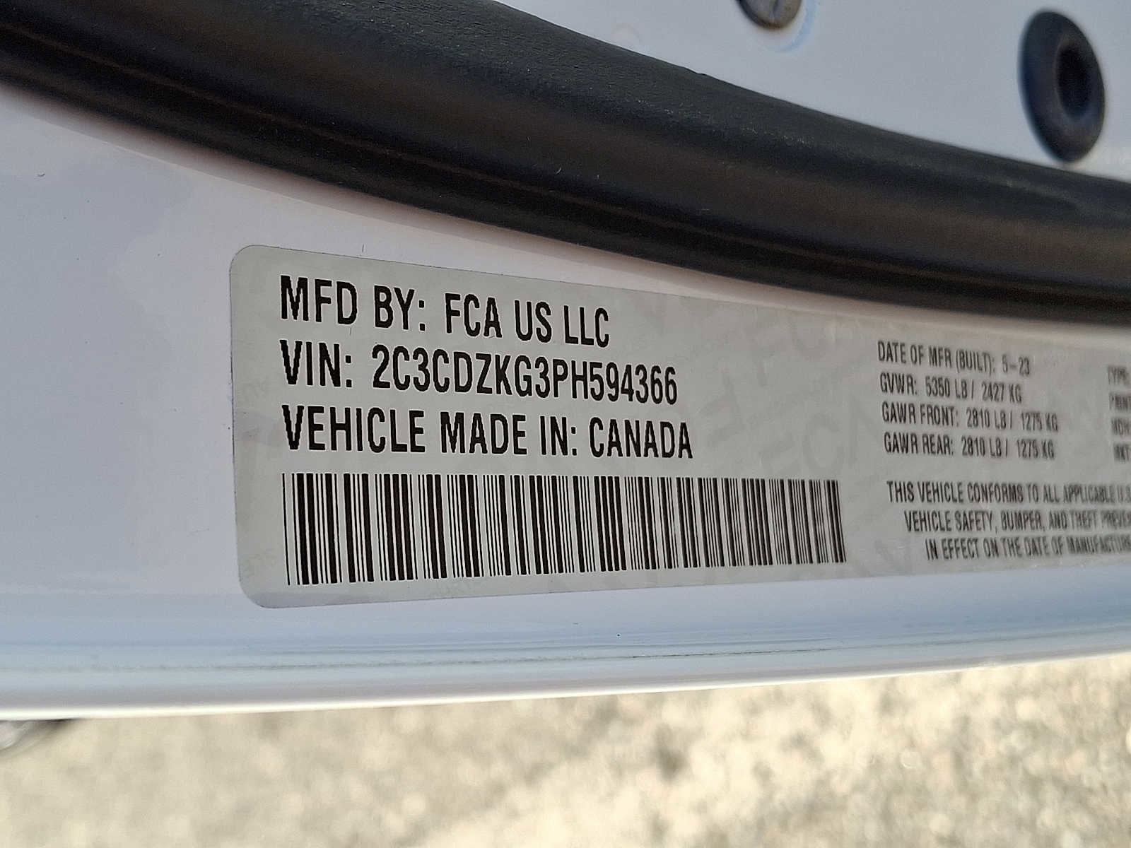 Used 2023 Dodge Challenger GT w/ Blacktop Package image 26