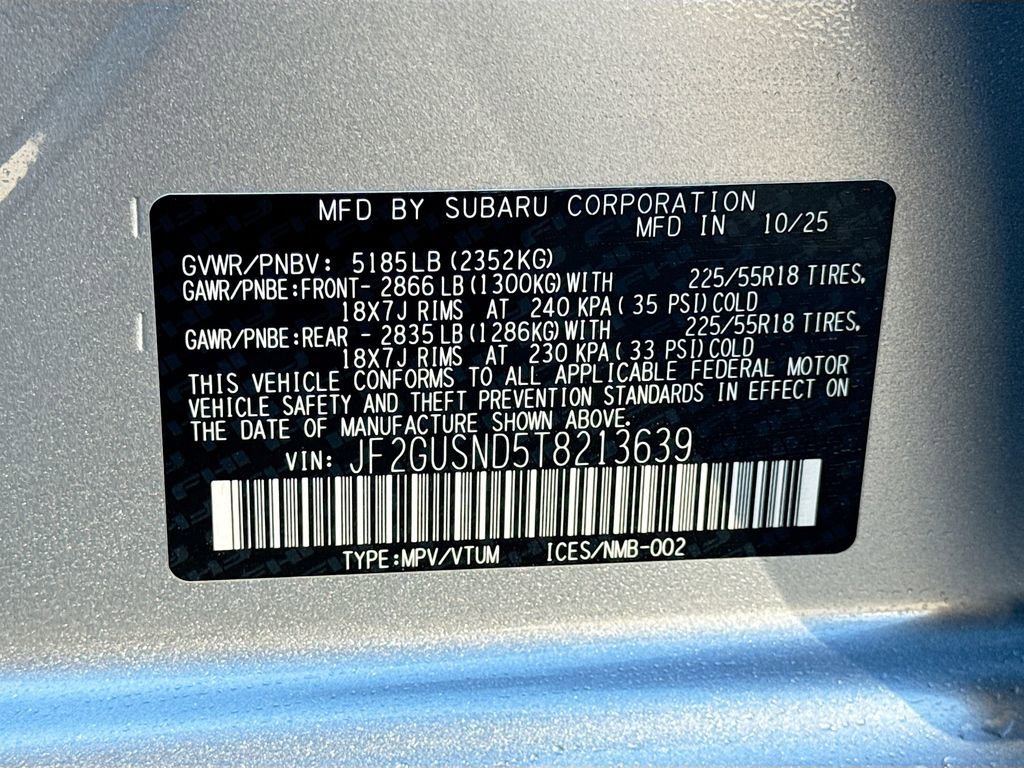 New 2026 Subaru Crosstrek 2.5i Limited w/ Crosstrek Mirror Package image 41