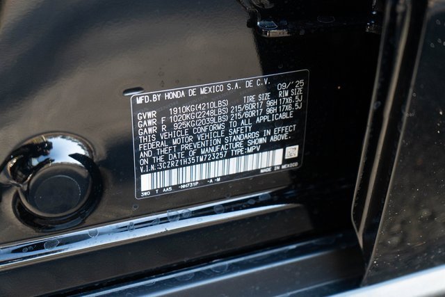 New 2026 Honda HR-V LX image 27