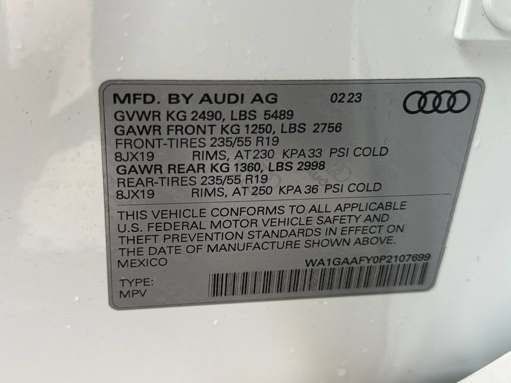 Used 2023 Audi Q5 2.0T Premium w/ Convenience Package AWD/4WD image 27