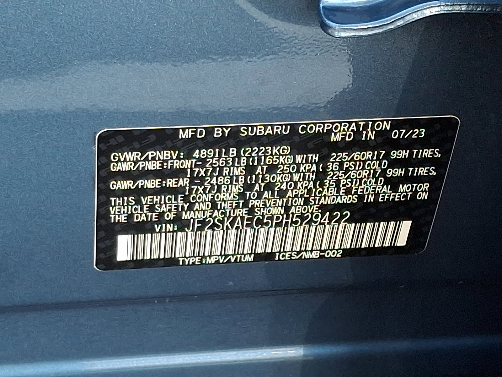 Certified 2023 Subaru Forester Premium AWD/4WD image 28