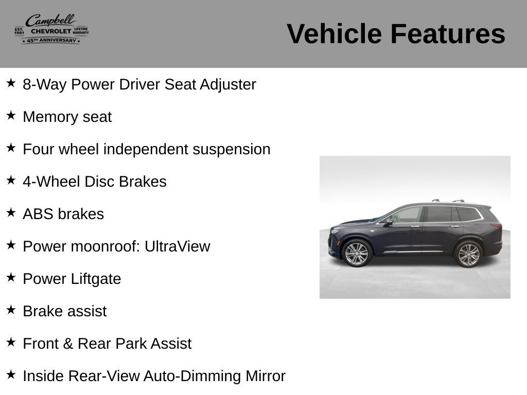 Used 2025 Cadillac XT6 Premium Luxury FWD image 16