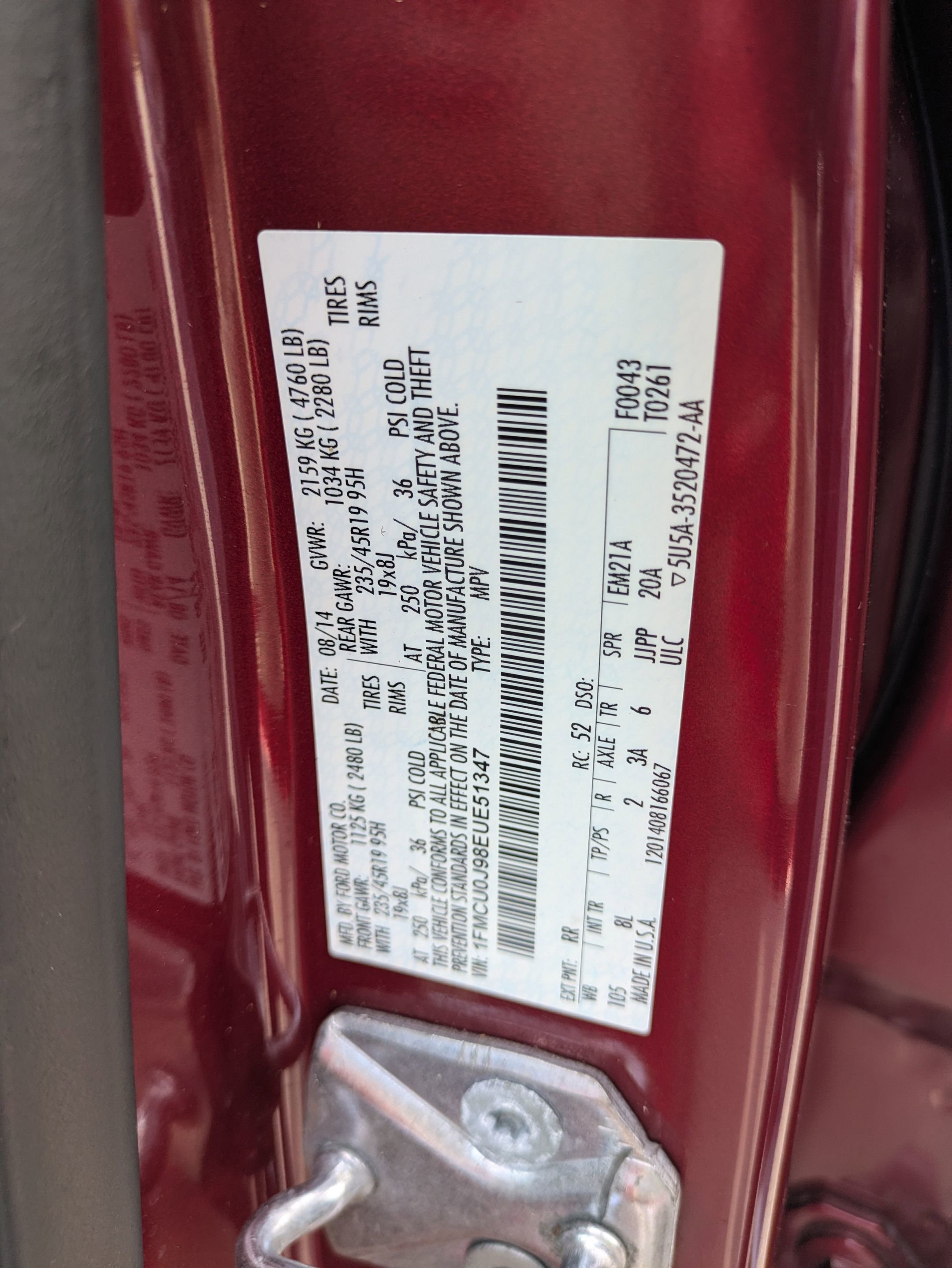 Used 2014 Ford Escape Titanium w/ Equipment Group 401A image 34