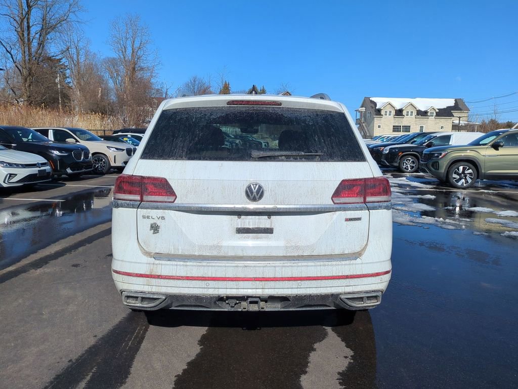 Used 2021 Volkswagen Atlas SEL R-Line image 4