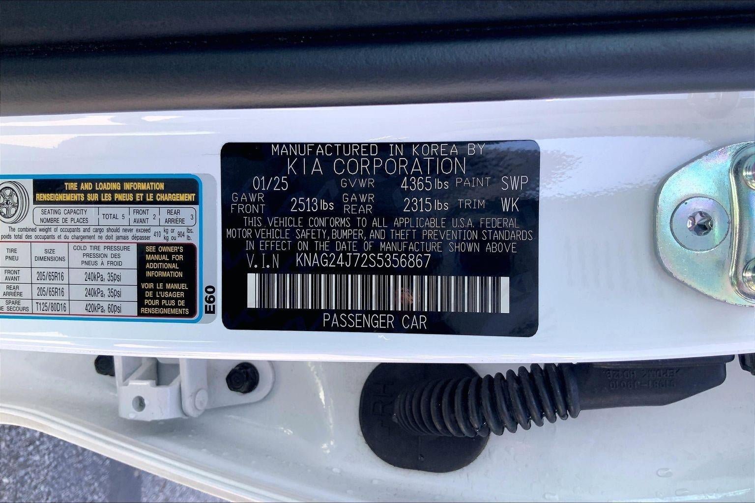 Used 2025 Kia K5 LXS FWD image 29