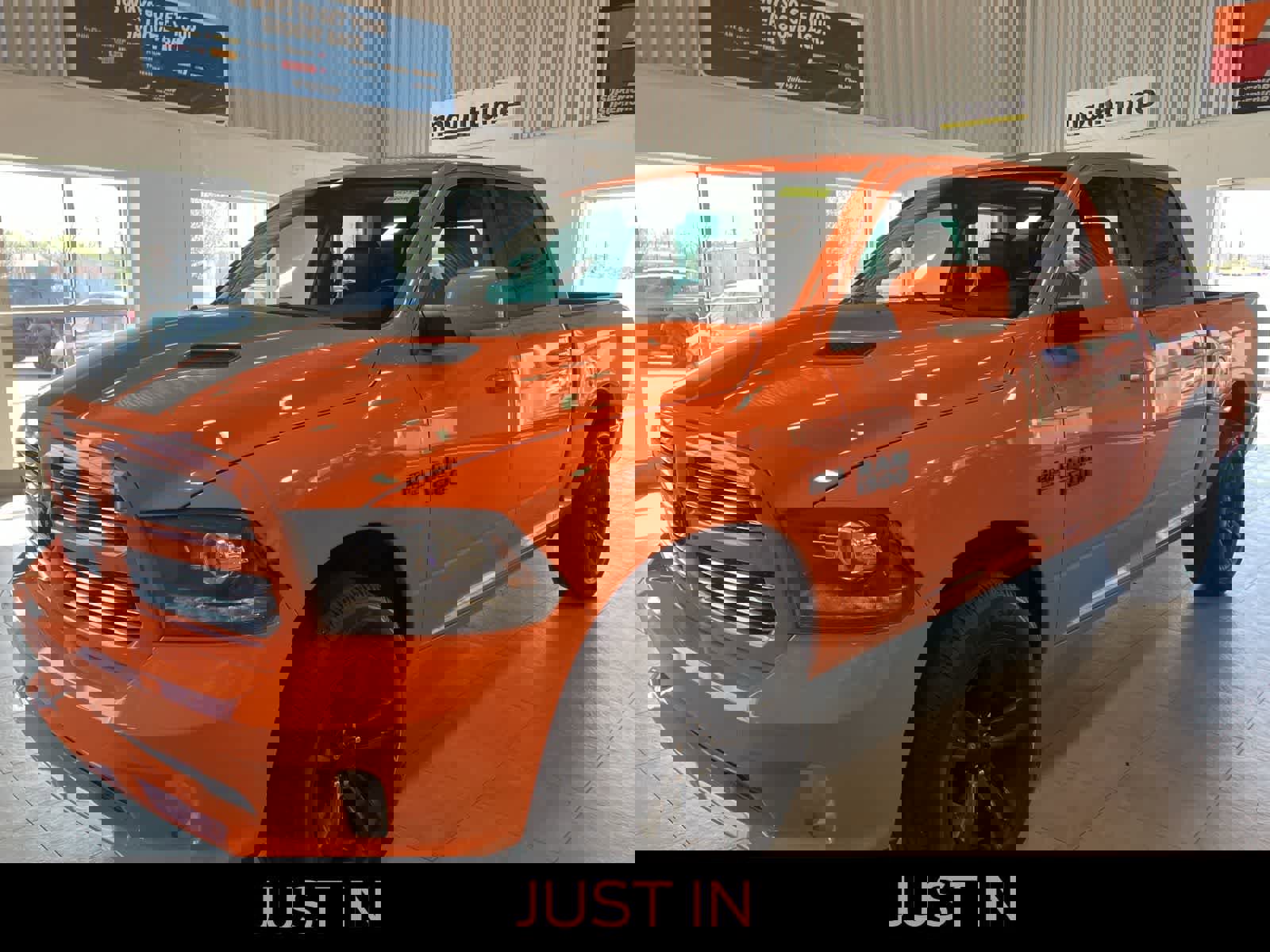 Used 2017 RAM 1500 Sport w/ Ignition Orange Sport Package image 1