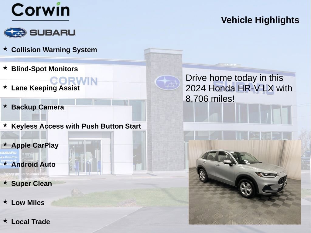 Used 2024 Honda HR-V LX image 6