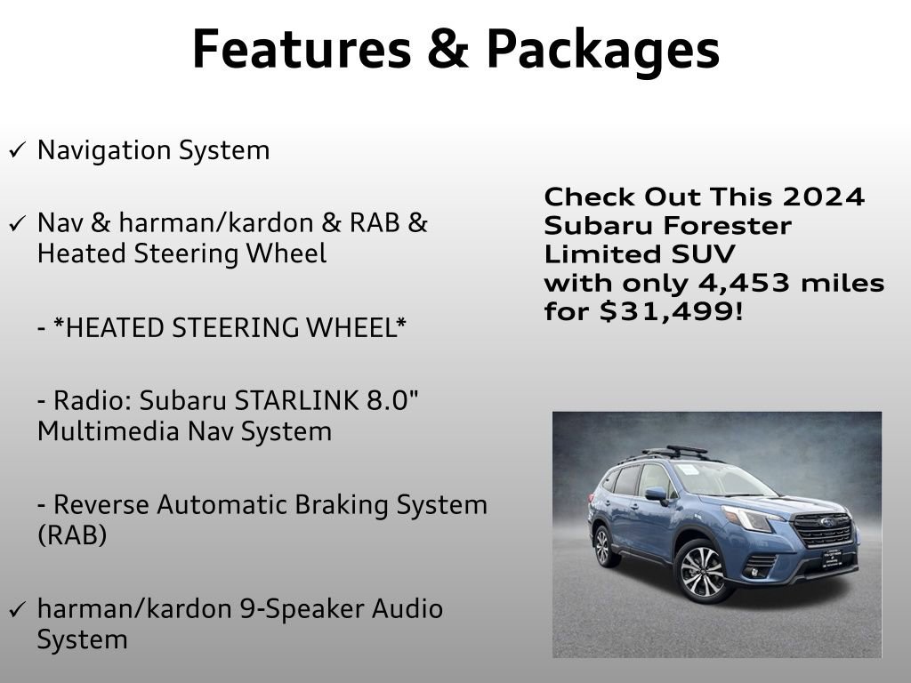 Used 2024 Subaru Forester Limited image 12