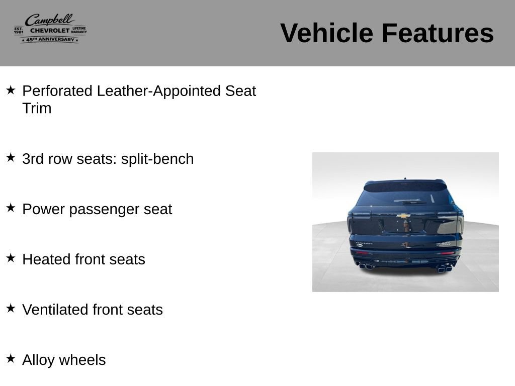 Used 2025 Chevrolet Traverse High Country FWD image 10