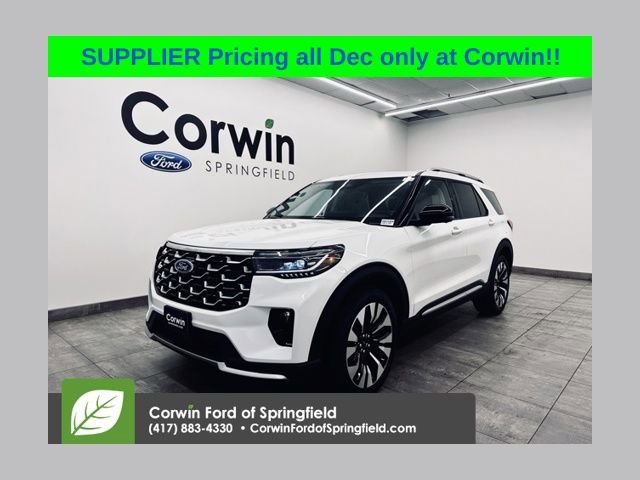 New 2026 Ford Explorer Platinum w/ LUX Leather Package