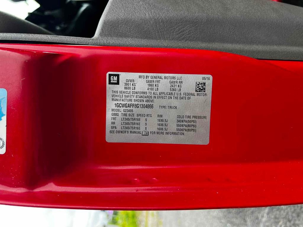 Used 2016 Chevrolet Express 2500 Work Van image 22