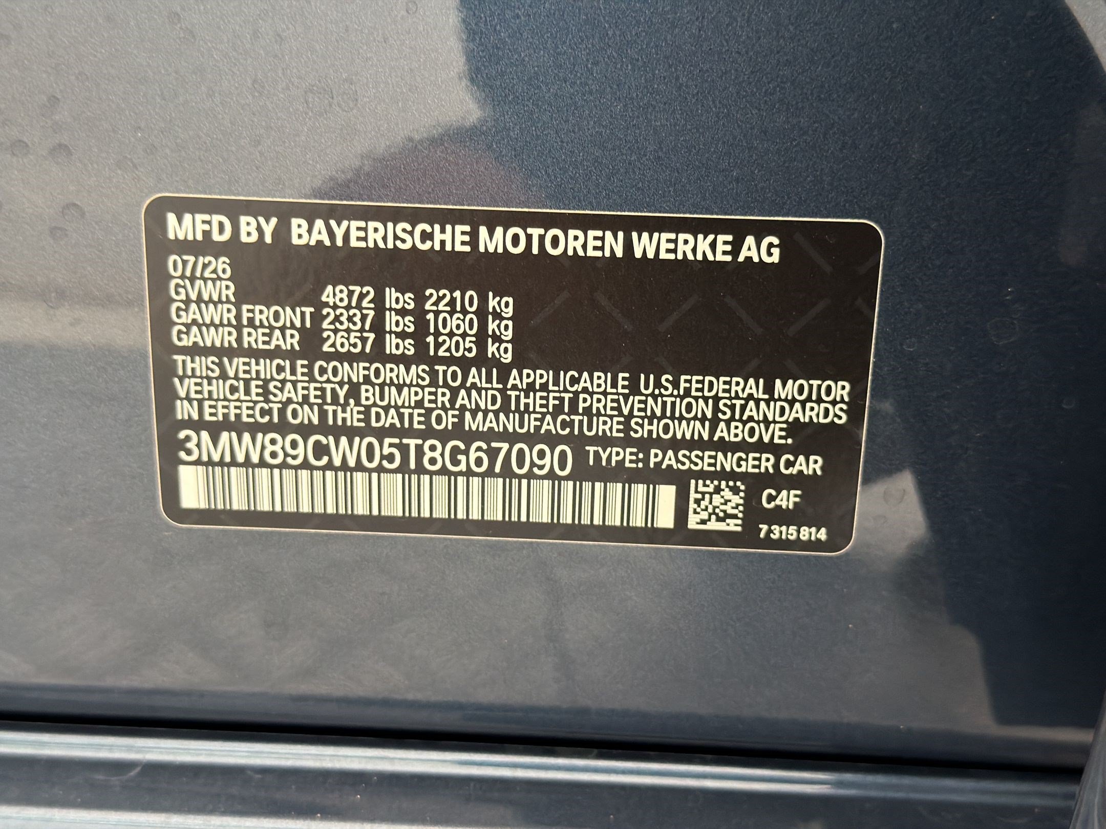 New 2026 BMW 330i xDrive Sedan w/ M Sport Package AWD/4WD image 26