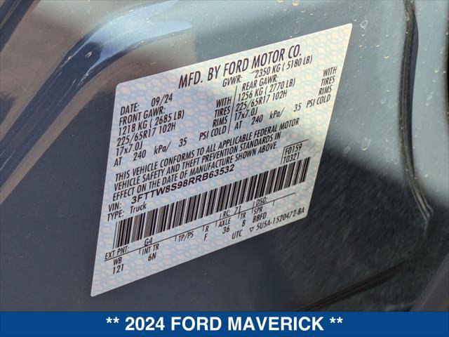 New 2024 Ford Maverick Lariat w/ FX4 Off-Road Package AWD/4WD image 31
