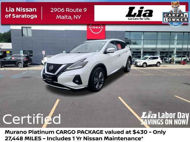 Certified 2023 Nissan Murano Platinum w/ Cargo Package AWD/4WD image 1