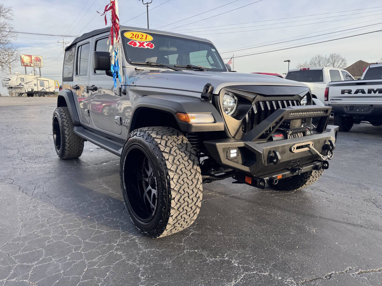 Used 2021 Jeep Wrangler Unlimited Sport image 8