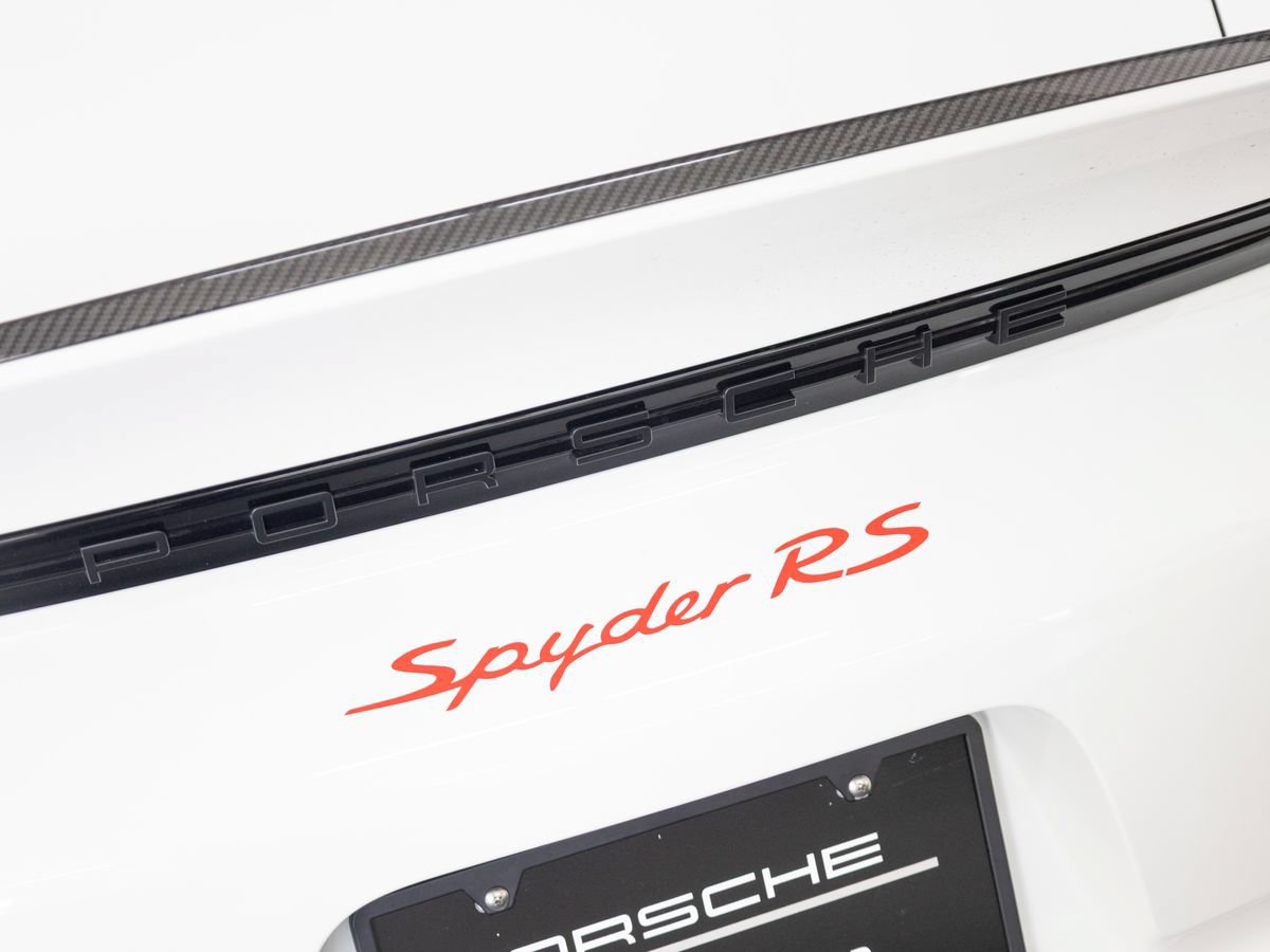 Certified 2024 Porsche 718 Boxster Spyder RS RWD image 12