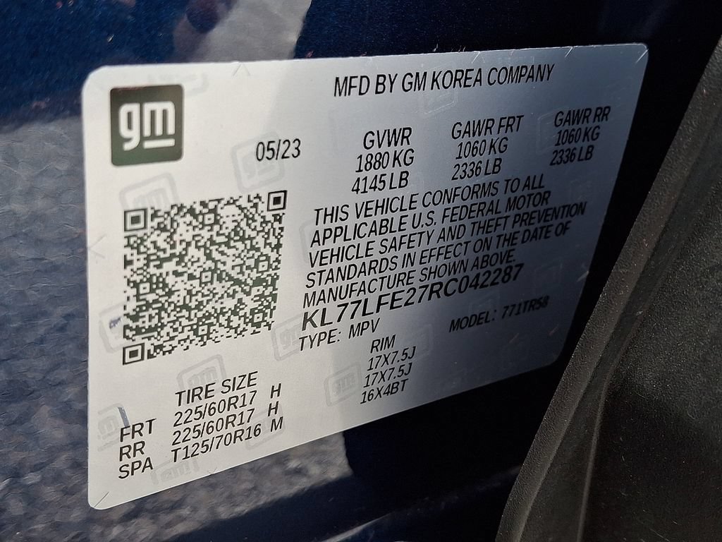 Used 2024 Chevrolet Trax LS w/ LS Convenience Package FWD image 26