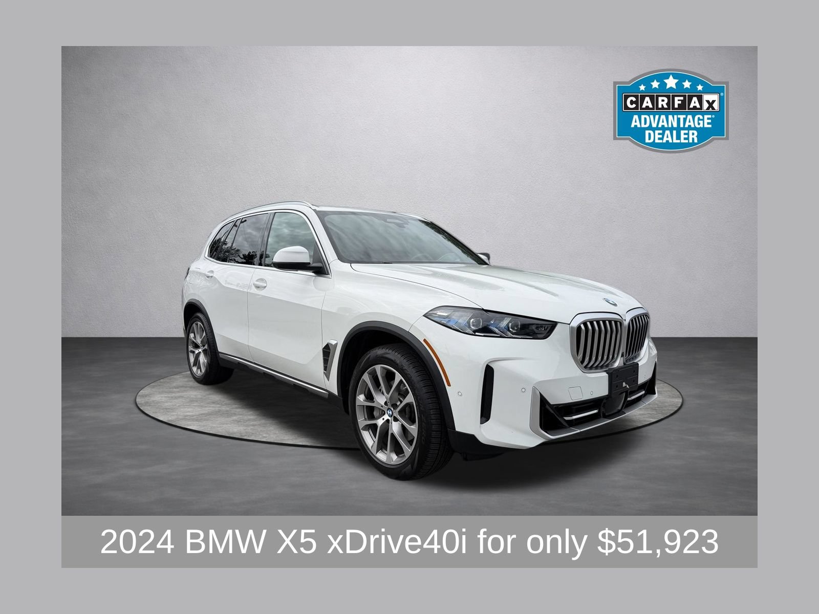 Used 2024 BMW X5 xDrive40i w/ Premium Package AWD/4WD image 1