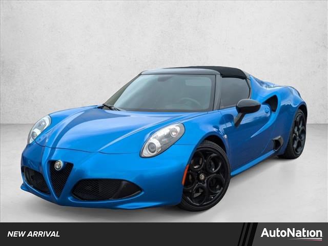 Used 2016 Alfa Romeo 4C Spider w/ Spider Track Package 4