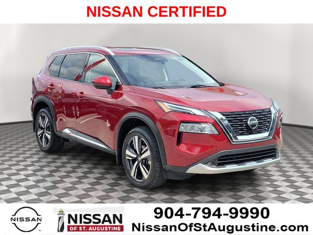 Certified 2021 Nissan Rogue Platinum
