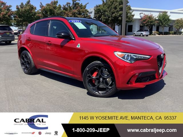 Used 2022 Alfa Romeo Stelvio Quadrifoglio w/ Active Assist Plus Package AWD/4WD image 1