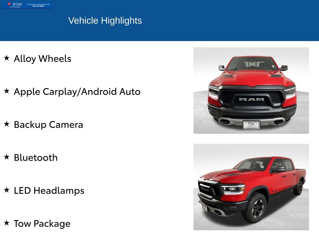 Used 2023 RAM 1500 Rebel w/ Rebel Level 1 Equipment Group AWD/4WD image 2