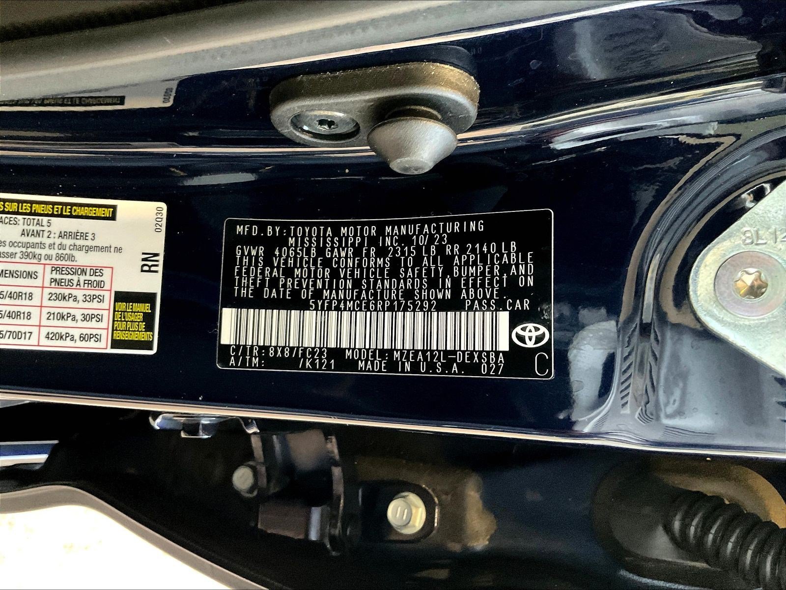Certified 2024 Toyota Corolla SE w/ SE Premium Package FWD image 19