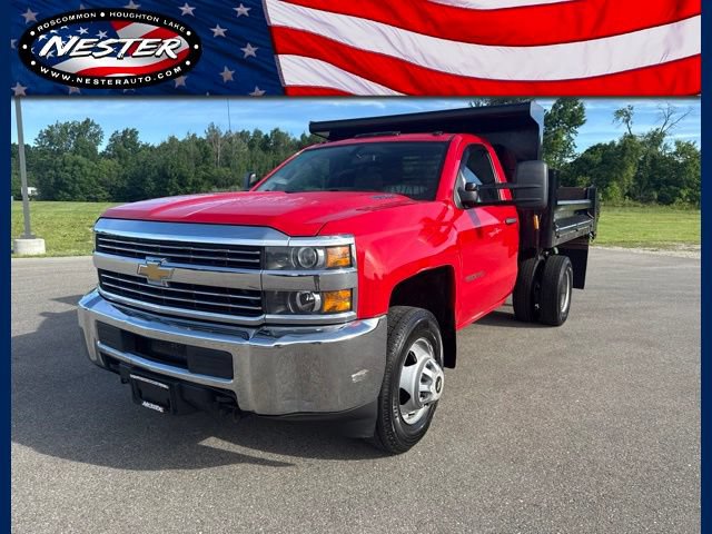 Used 2016 Chevrolet Silverado 3500 W/T w/ Snow Plow Prep Package AWD/4WD image 1