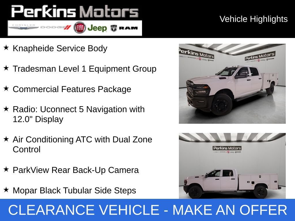 New 2026 RAM 2500 Tradesman AWD/4WD image 1