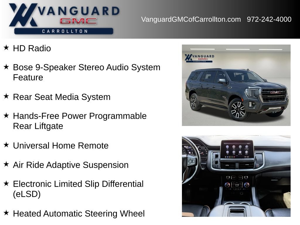 Used 2021 GMC Yukon XL AT4 w/ AT4 Premium Plus Package AWD/4WD image 12