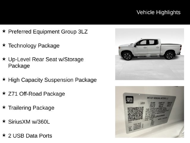 Certified 2024 Chevrolet Silverado 1500 High Country w/ Technology Package AWD/4WD image 27