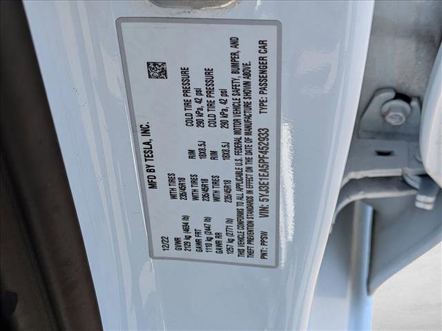 Used 2023 Tesla Model 3 Standard Range RWD image 26