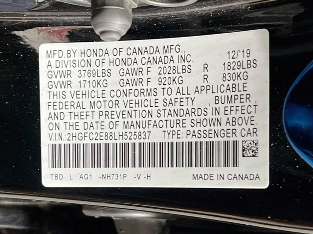 Used 2020 Honda Civic Sport image 25