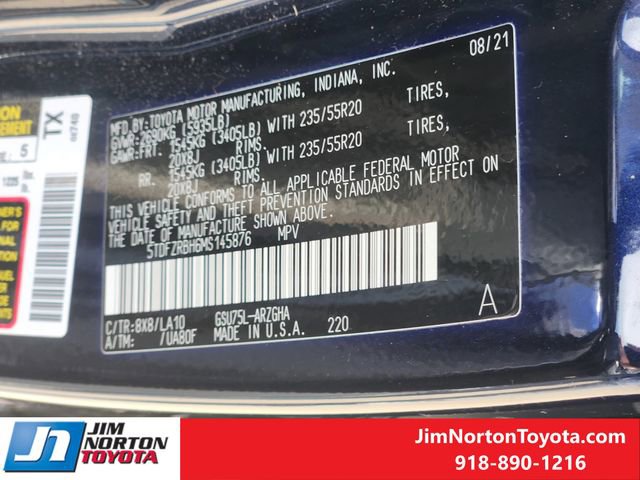 Used 2021 Toyota Highlander Platinum AWD/4WD image 34