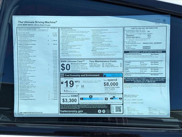 New 2026 BMW M850i xDrive image 18